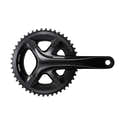 Pédalier Route Trou Carré 170 Mm - Plateaux 50/34T BCD 130 Mm - Alliage Aluminium Noir - Pour Vélo Route - 6