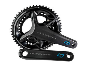 SHIMANO ULTEGRA 8100 crankset with DOUBLE STAGES CYCLING power meter (right star, left crank &amp; chainrings)