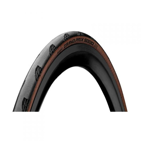 CONTINENTAL GP 5000 S TR Tubeless Tire Brown Sidewall