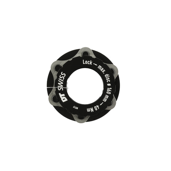 Adaptateur Disque Lock DT Swiss Pour Freins SRAM - Permet D'utiliser Des Rotors 6 Trous Sur Moyeu Centerlock - 9