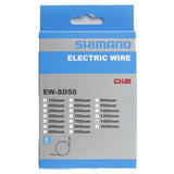 Option Boitier de connexion Shimano Sans Fil Di2 D-FLY + Cable électrique Shimano E-TUBE 150mm