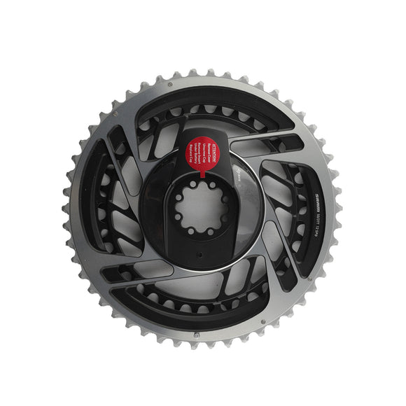 SRAM RED AXS chainrings with QUARQ power meter