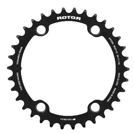 Small Rotor 110x4 chainring for SHIMANO Dura-Ace 9200 & Ultegra 8100
